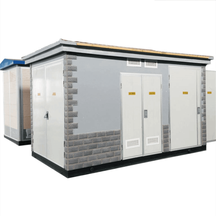 SHZPower Box-type substation (half stick tile)