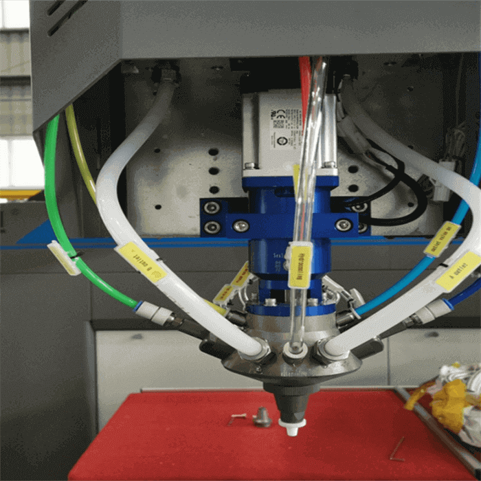 SHZPower SZD-5-2-W/G CNC PU foam sealing strip gasket machine